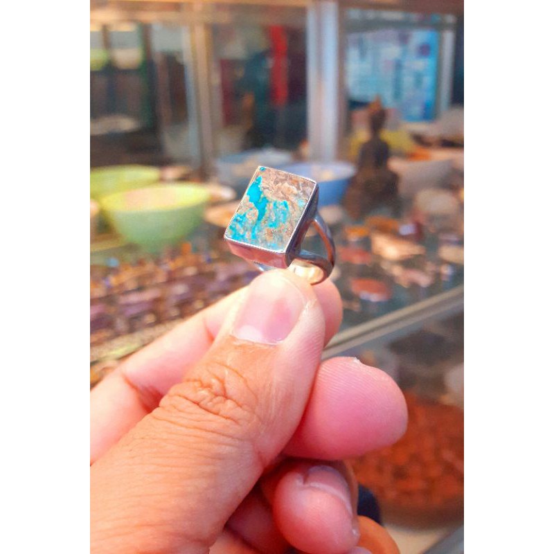 CINCIN PERAK BATU LANGKA PIRUS PERSIA