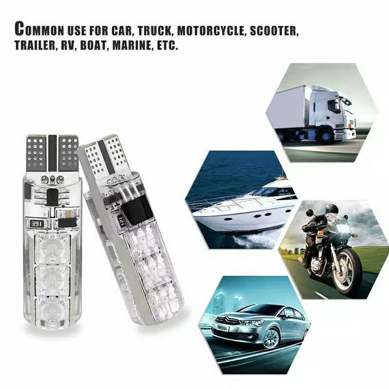 JUAL GROSIR LAMPU LED SENJA T10 MOBIL dan MOTOR REMOTE CONTROL