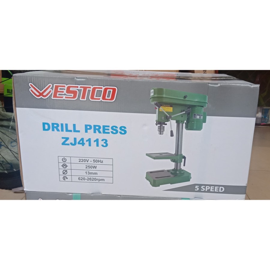 WESTCO ZJ 4113 Drilling Machine Mesin Bor Duduk 13 MM ZJ 4113 Bench Drill 13MM