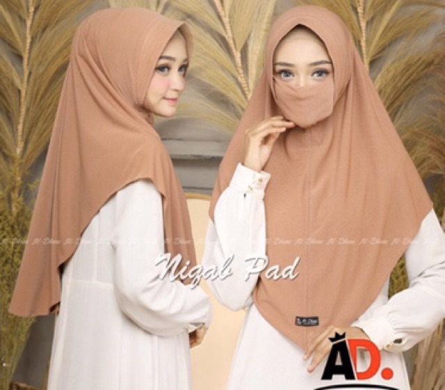 JILBAB NIQAB PET INSTANT Hijab Ped niqob