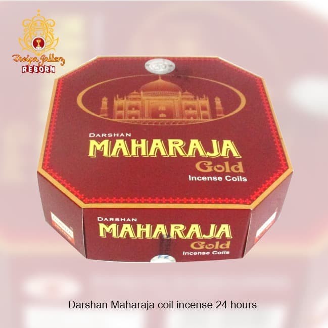 Dupa/ Hio Lingkar Wangi Harum &quot;Darshan&quot; Maharaja Coil Incense 24 hours