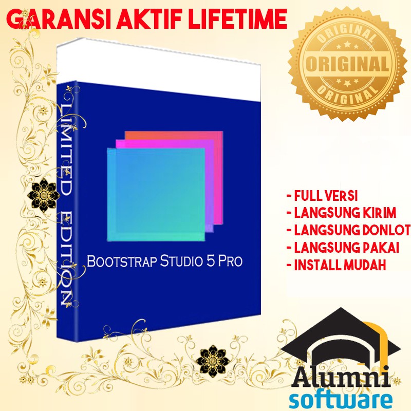 [FULL VERSION] Bootstrap Studio 5 Pro - GARANSI AKTIVASI