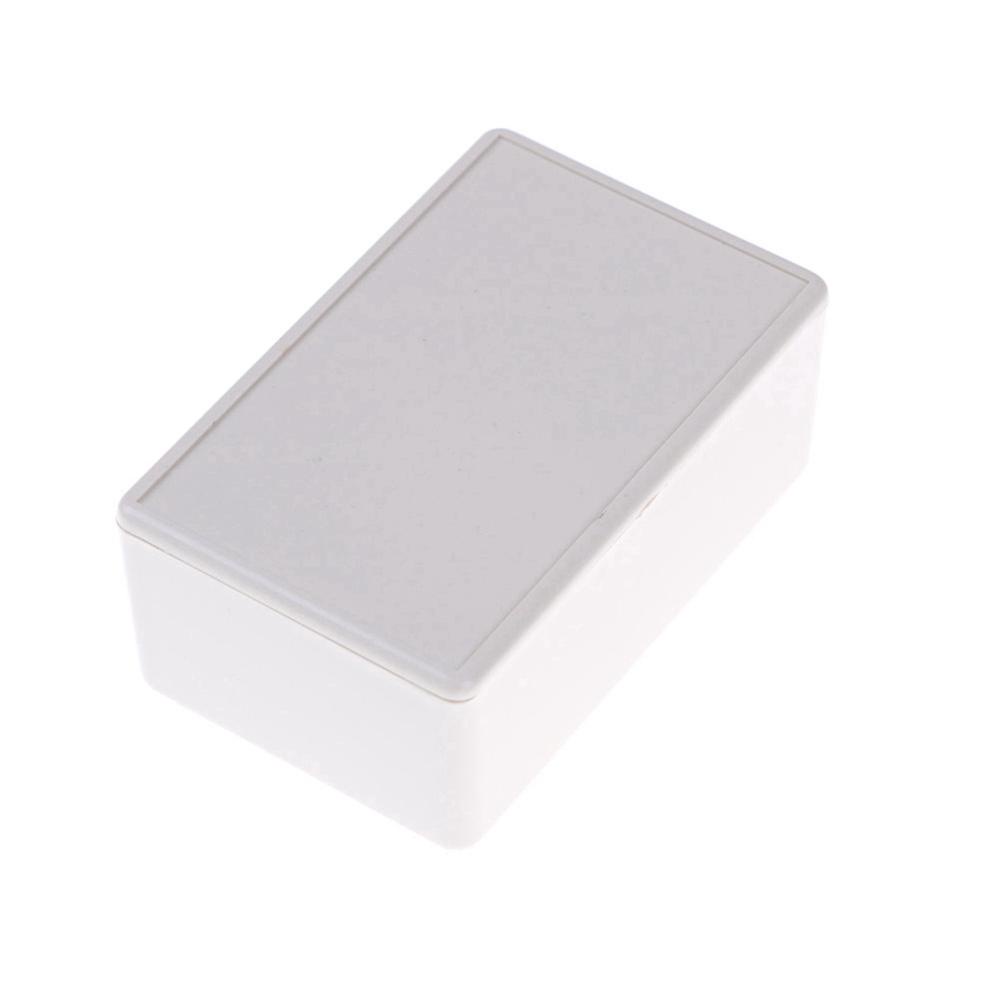 Preva 1/2pcs Kotak Proyek Elektronik Putih/Grey DIY High Quality Kotak Instrumen