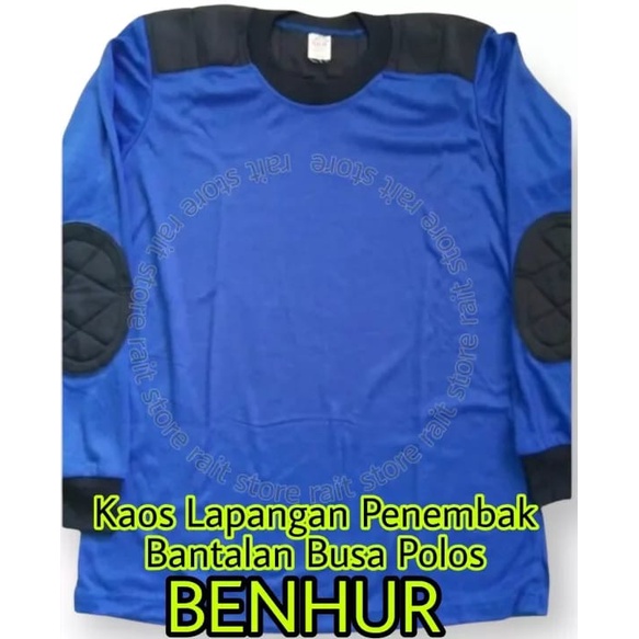 Kaos Lapangan Penembak Bantalan Busa Polos