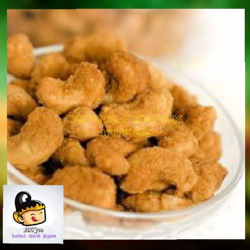 

Kacang mete tepung Krispy (500gram)