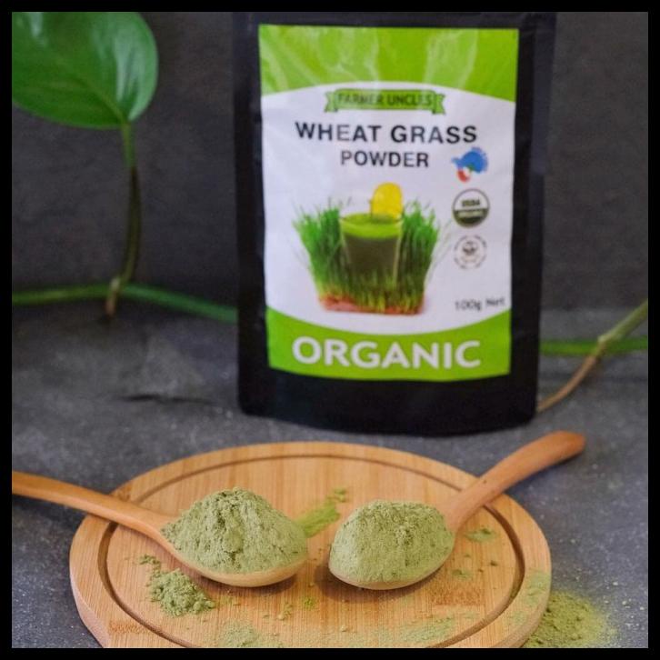 

DISKON TERBATAS !!! ORGANIC WHEATGRASS POWDER 100G TERLARIS