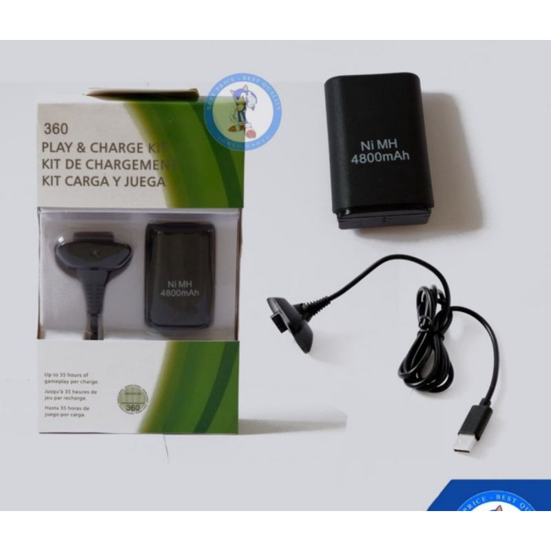 CHARGER KIT XBOX 360