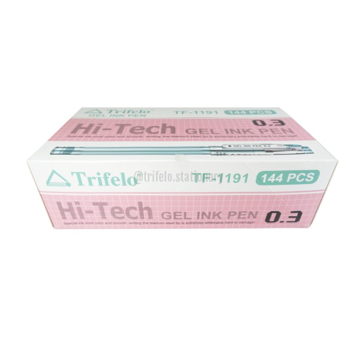 

RB TRIFELO Pen Hightech Warna-Warni Tinta Hitam 0,3mm Isi 12 Pcs (TF-1191)