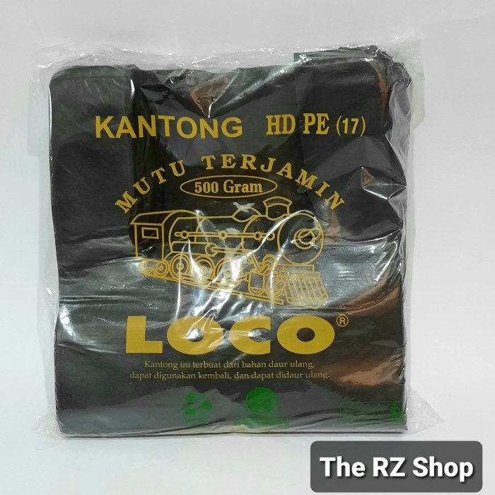 

Kantong Plastik LOCO HD PE (17) 500Grm (LOCO)