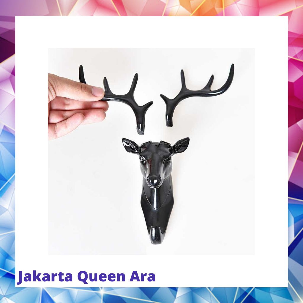 Gantungan Dinding Model Antlers Head - YQX003-201