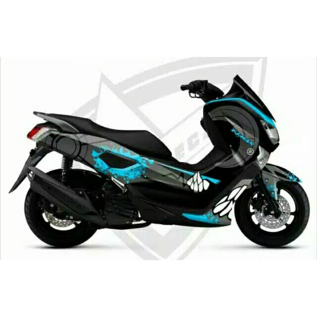 Decal Nmax Army biru Fullbody STICKER VARIASI