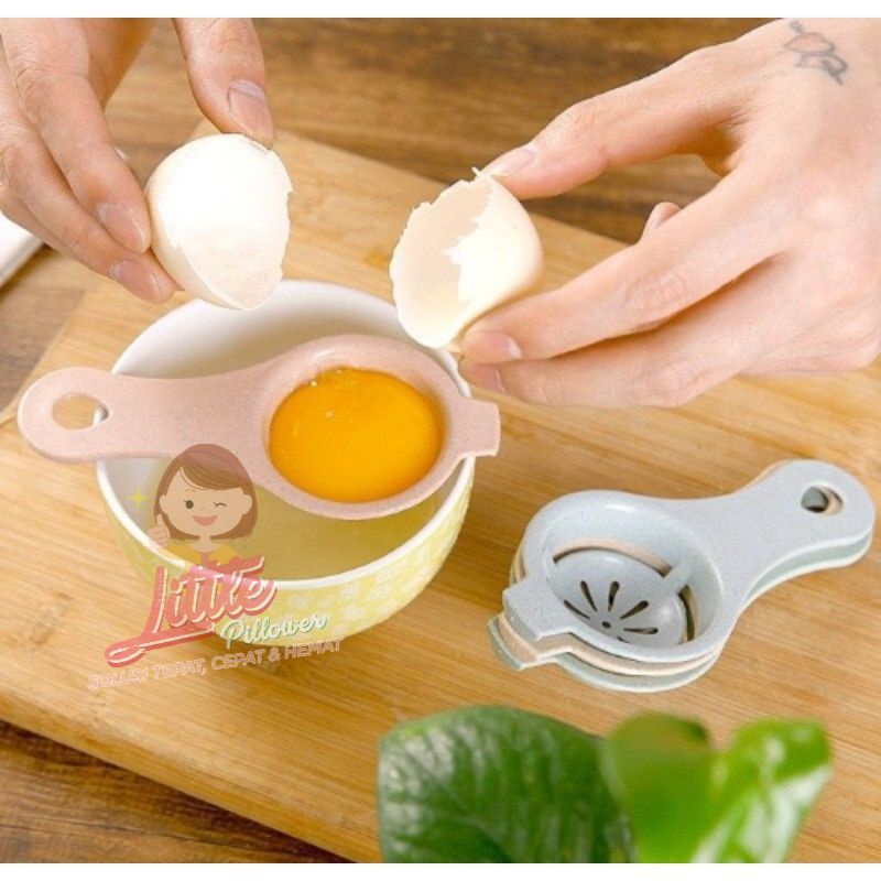 (EGG SEPARATOR) Sendok Alat Pemisah Putih Kuning Telur Telor Egg White Separator Saringan Saring