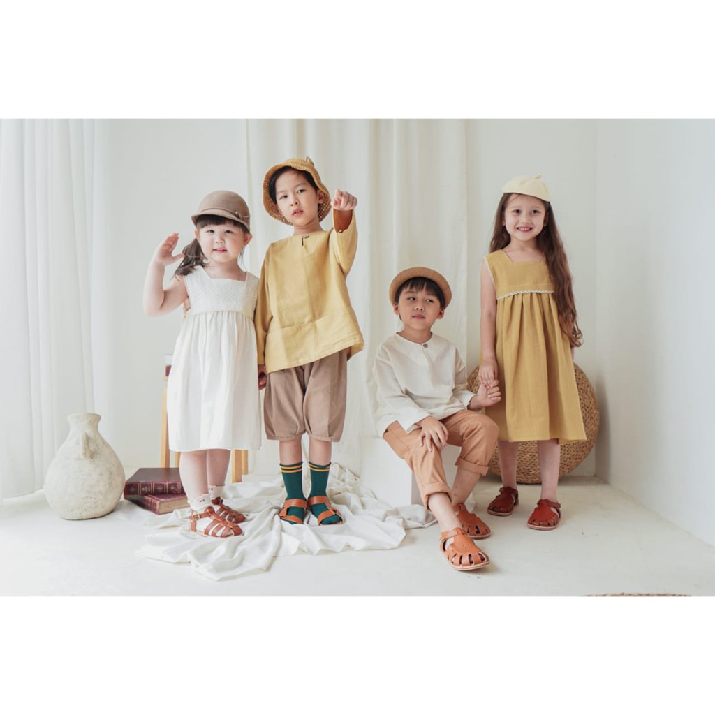 Baby Giggles -  Andreeanna Kemeja Cleo Anak /   Raya Collection / Baju Lebaran