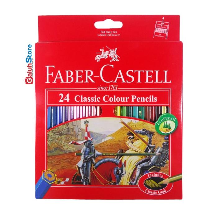 

Faber-Castell Pensil Warna Classic 24 Warna
