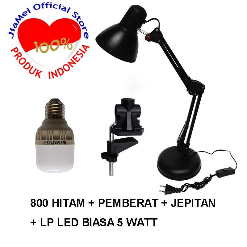 LAMPU MEJA BELAJAR ARSITEK / LAMPU BACA JM-800 JIAMEI