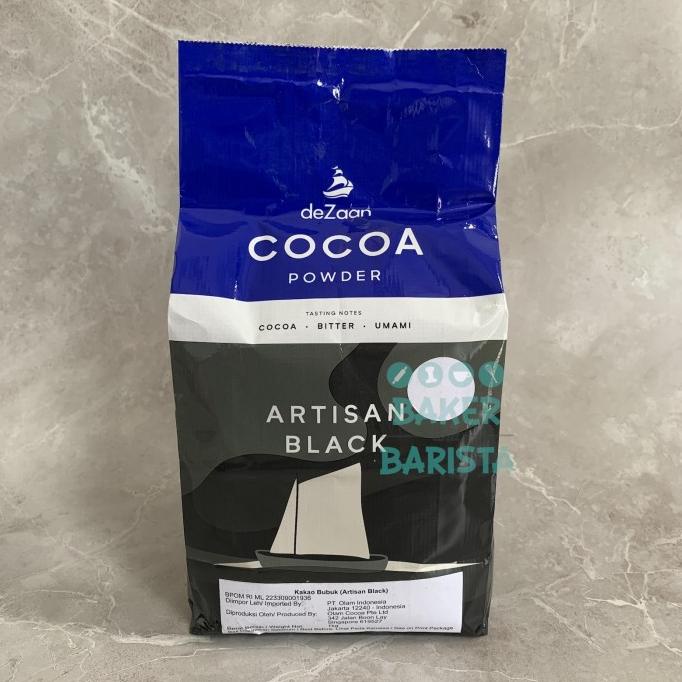 

Dezaan Cocoa Powder Artisan Black 1kg de zaan bubuk coklat ---NEW---