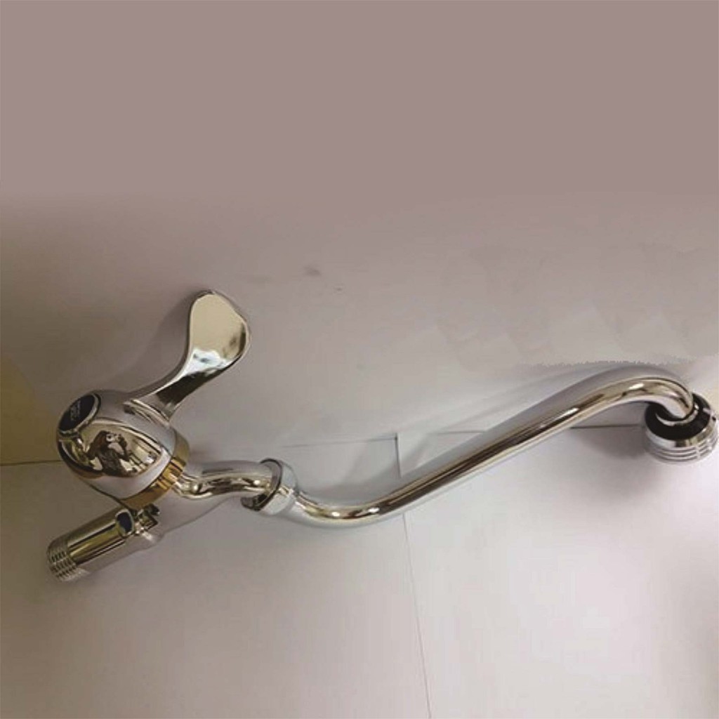 ONDA A 801 TLG Kran Tembok Dapur Keran Wastafel Cuci Piring Panjang Kitchen Sink 1/2&quot;