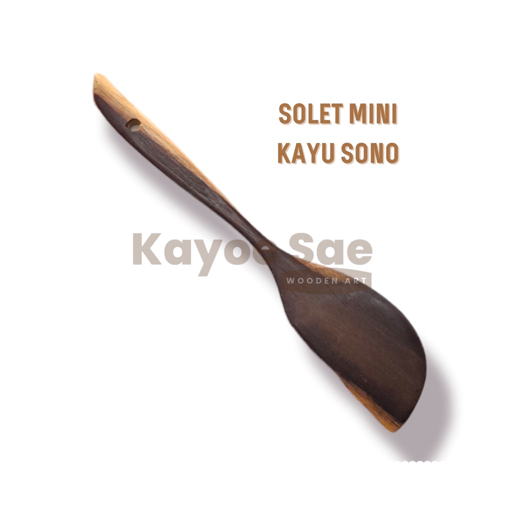 SOLET KAYU MINI // SOLET KAYU SONO MINI // SPATULA KAYU