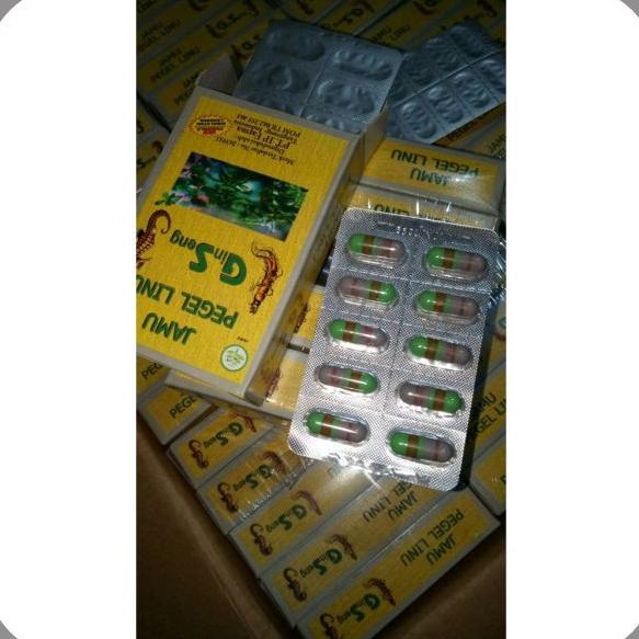 

sz❂Terlaris✿➻ ( GROSIR ) JAMU PEGEL LINU GINGSENG ( Original ) 84