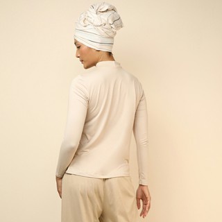 NURANI Manset Kaos Long Sleeve Highneck Ringan JADECLOVER