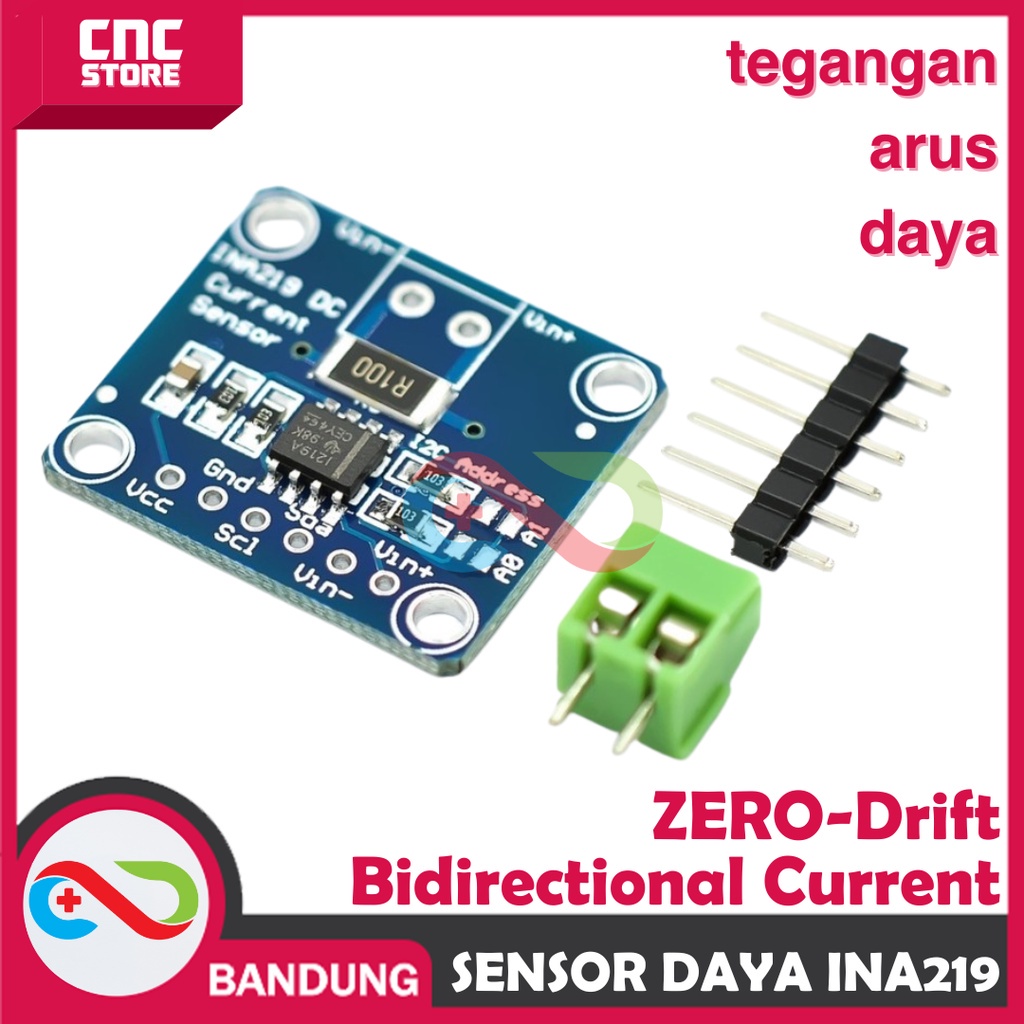 SENSOR DAYA INA219 I2C CJMCU-219 POWER METER ARUS DAN TEGANGAN