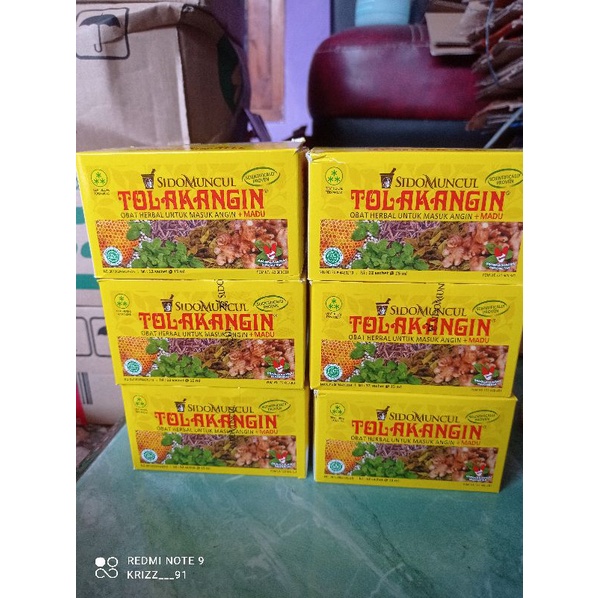 

TolakAnginMadu1boxisi12sachet