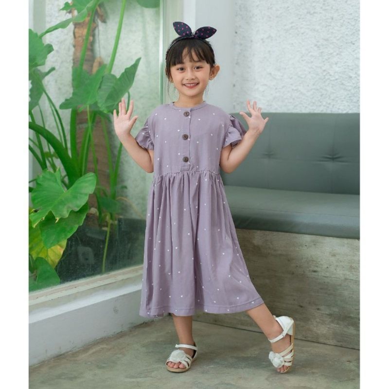 Afsheenastore Lovly Dress By Almahyra Kids