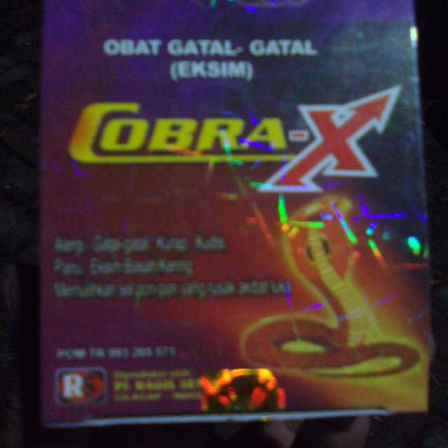 

Obat tradisional cap cobra X