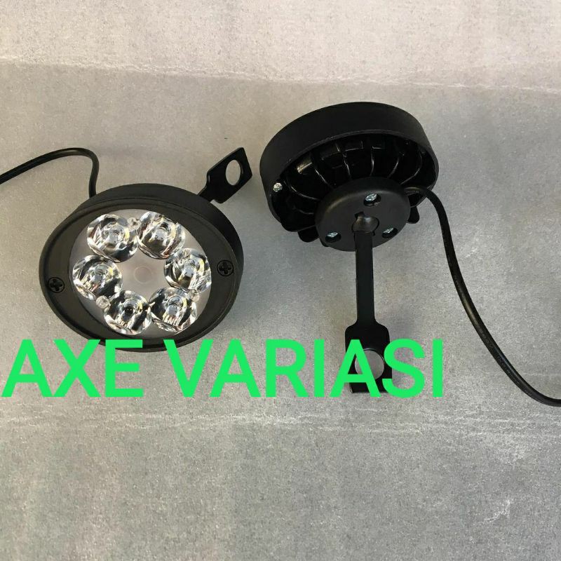 Lampu tembak led tembak spion 6 led