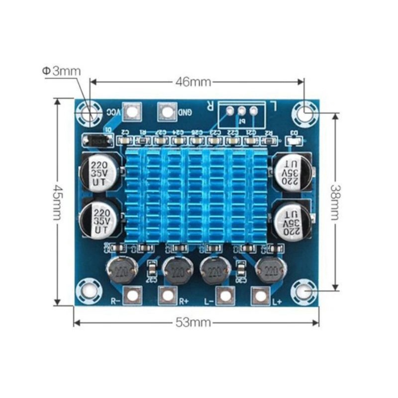 TPA3110 xh-a232 cocok untuk bunyi sarang walet
