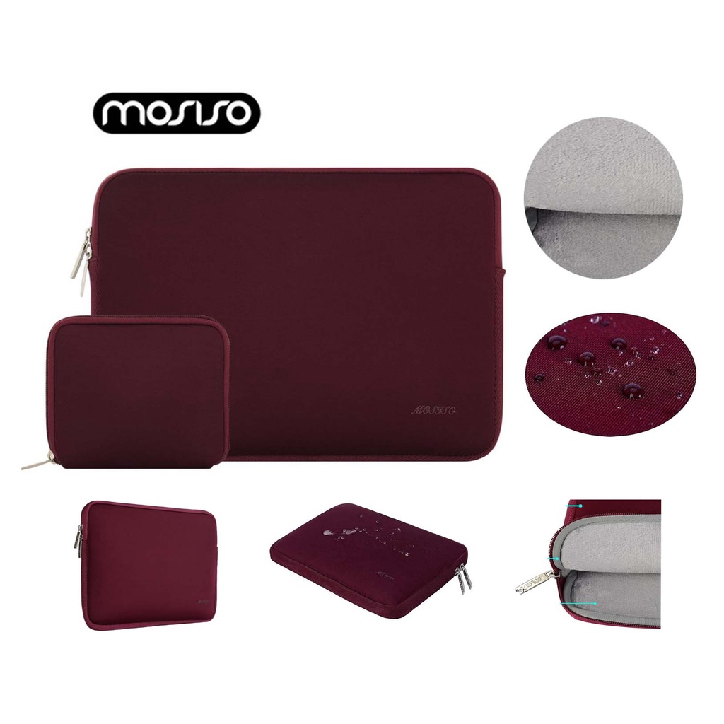 Softcase Sarung Laptop Macbook Mosiso Neoprene Set 15 16 inch