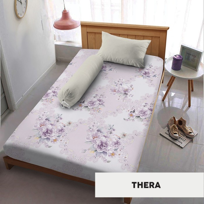 Sprei Kintakun Sprei D'Luxe Single Size Limited Edition Uk. 120x200 cm - Thera(R1Y3) HALUS LEMBUT Sp