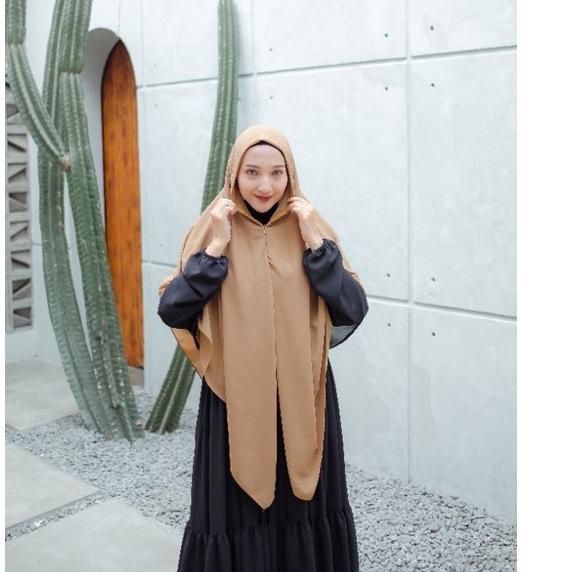 (Recomended) G.N.A.ID - Jennaira Khimar Zipper Versi 2