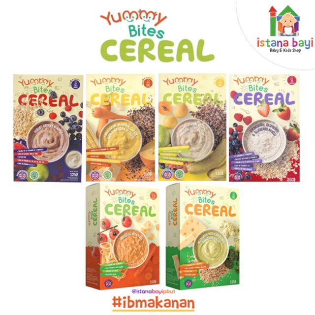 Yummy Bites Cereal - Cereal makanan bayi