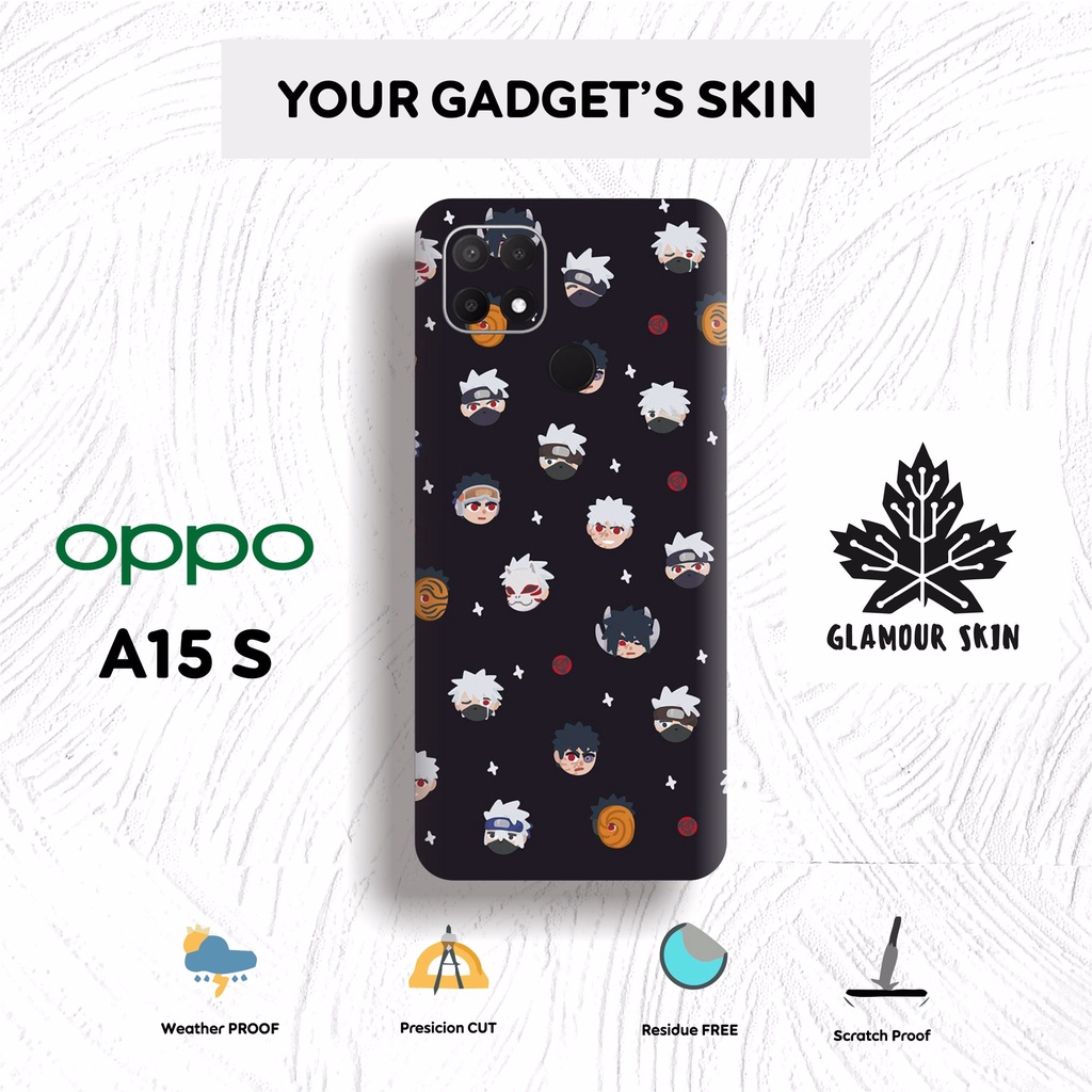 *2Pcs* OPPO A15 S Garskin Case/Stiker Protector Free Custom & COD