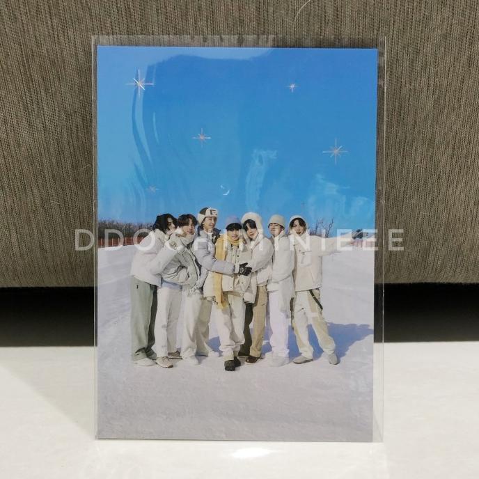 [SHARING] BTS Winter Package 2021 Pouch Wappen Photobook Poster Set Termurah
