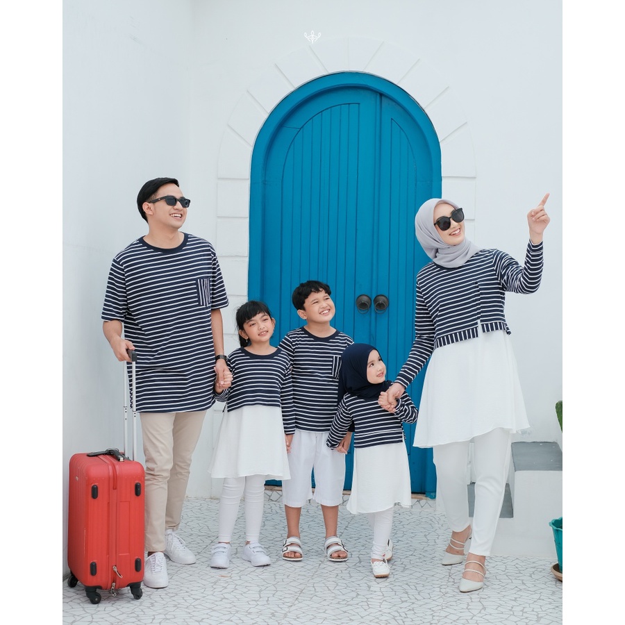 Wimi.id Milan Family Set - Navy | Family Set | Baju Ibu Hamil &amp; Menyusui