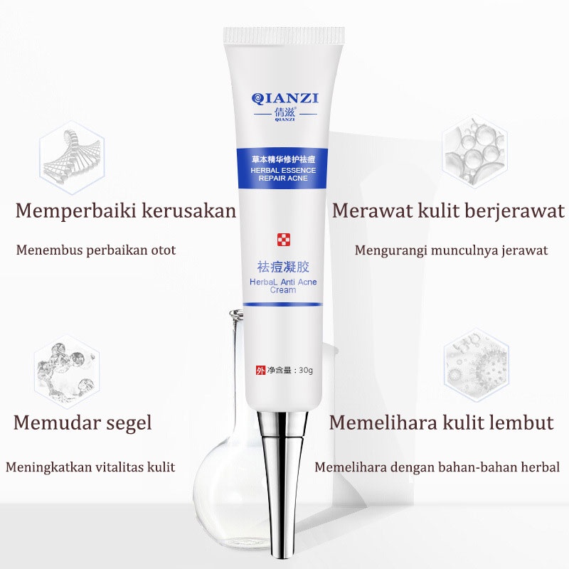 Cream Obat Jerawat Paling Ampuh ​Acne Rejuvenation Cream Jerawat Krim Jerawat Menghilangkan Jerawat Cepat Menghilangkan Jerawat Removal of Acne Cream Untuk Memperbaiki Kulit Denga Krim Penghilang Jerawat dan Bekas Jerawat Pria dan Wanita 30g