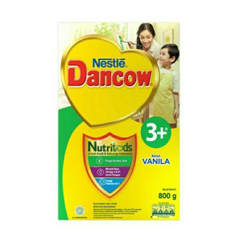 Dancow 3+ Vanila / Coklat/Madu 750gr Susu Pertumbuhan Usia 3-5 Tahun