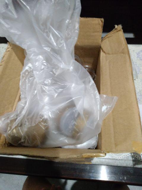 (paket 10 Pcs) Toples Plastik 320 Ml / Toples Bumbu 320 Ml