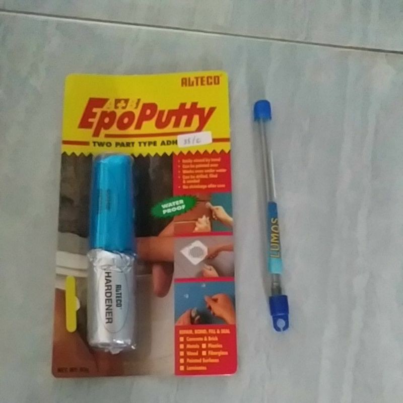 Paket mata bor cuner panjang dan lem porting 50 g