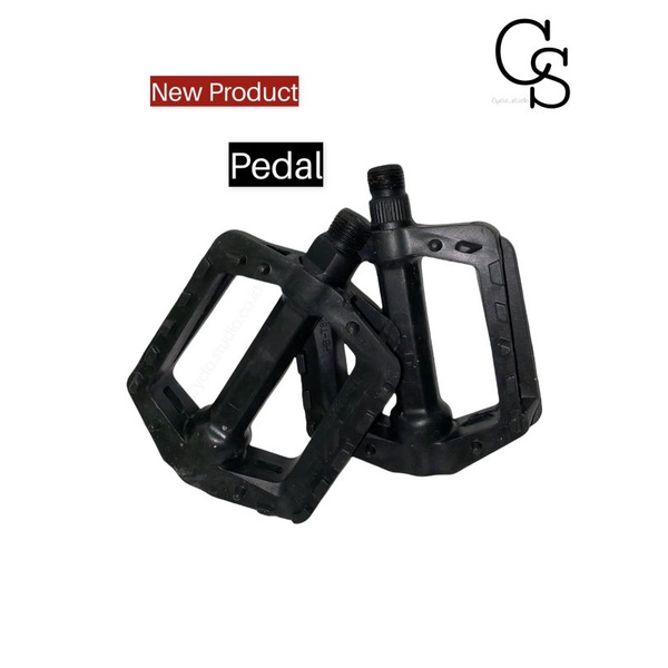 Pedal Sepeda Anak BMX As Besar Pacific Hitam Polos