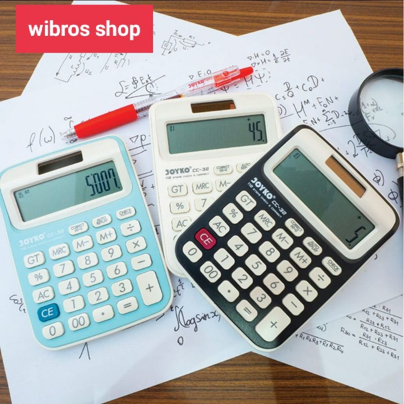 

Calculator Kalkulator Joyko CC-32 12 Digits Check Correct s2078