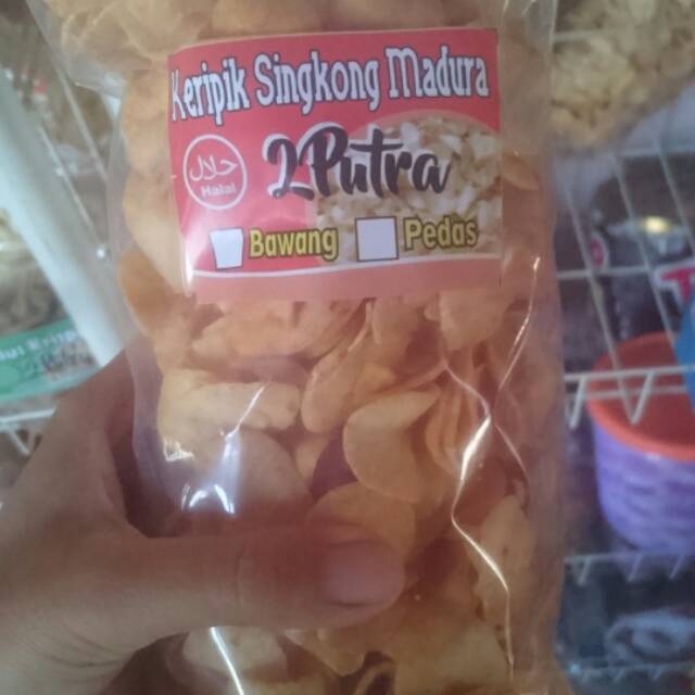 

Keripik singkong madura pedas