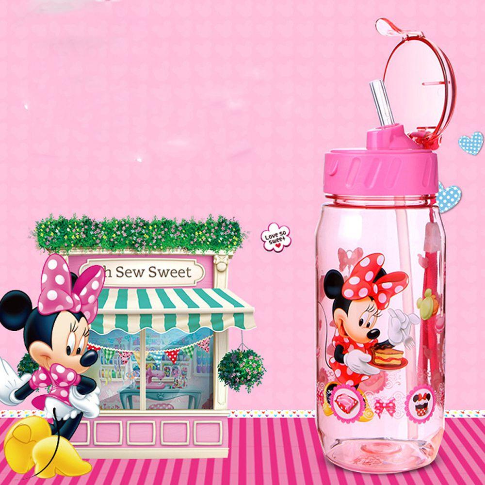 Needway Cangkir Air Anak Portable Outdoor Water Bottle School Princess Makan Plastik Sippy Cup