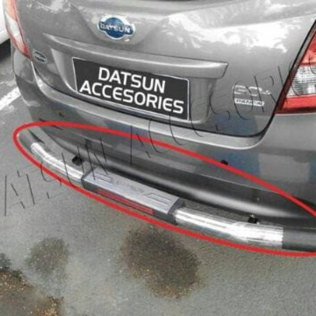 TANDUK BELAKANG PENGAMAN BELAKANG BEMPER BELAKANG MOBIL  DATSUN GO DAN DATSUN GO+