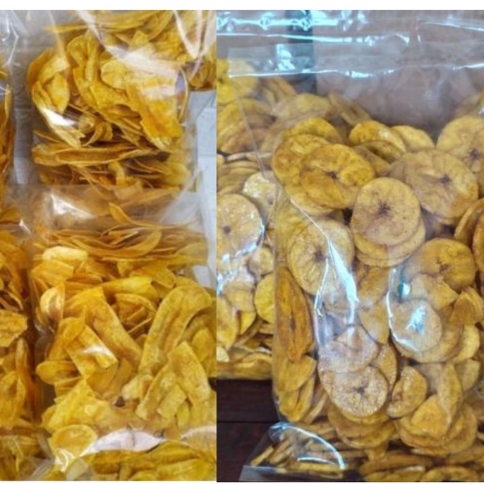 

[ 250gr ] KERIPIK PISANG ORIGINAL GURIH KERIPIK PISANG KOIN MANIS SNACK KILOAN