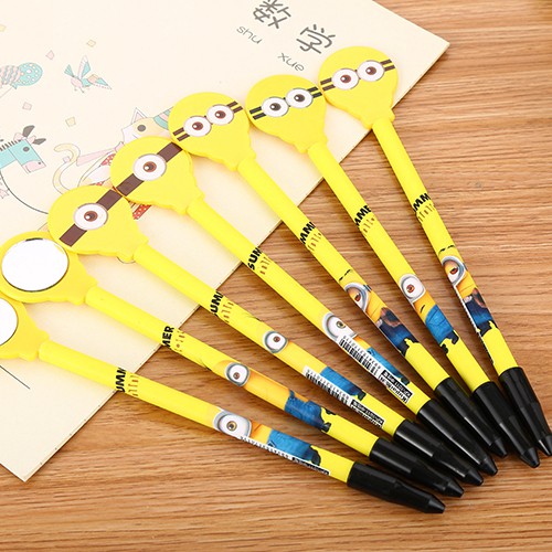 

Relic PP10 pulpen gel motif karakter kepala minions lucu imut / bolpen gel karakter