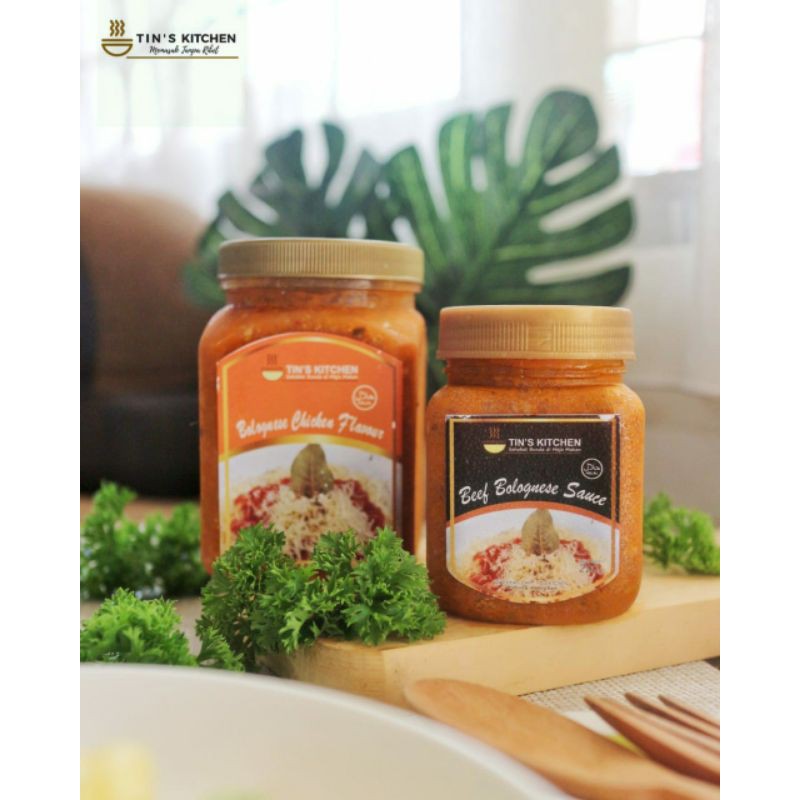 

Saus Beef Bolognese Dari Tinskitchen (375gr)