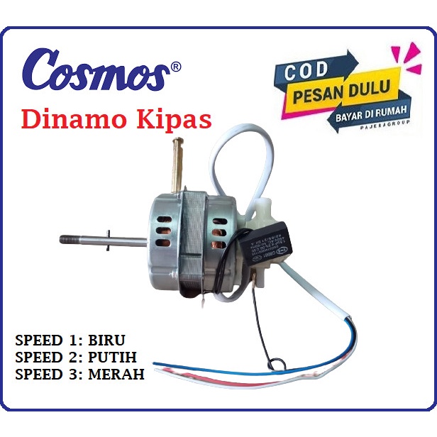 Dinamo Kipas Angin Cosmos Motor Kipas Angin 3 Speed-Original